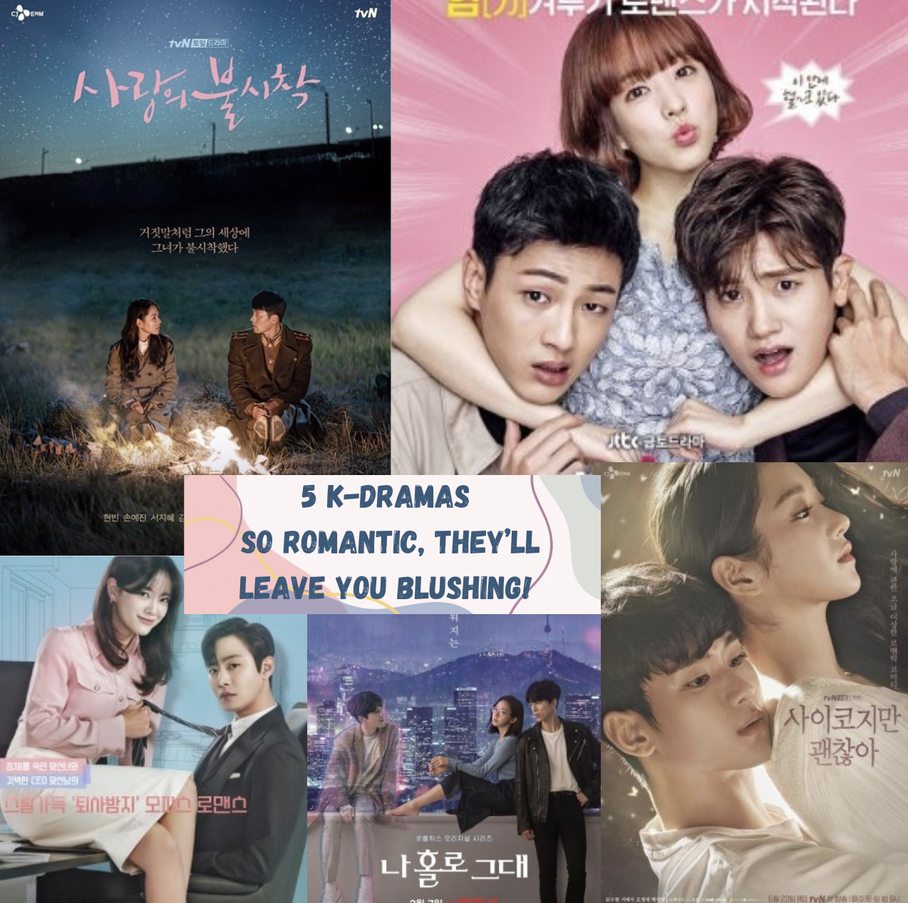 5 K-Dramas So Romantic, They’ll Leave You Blushing!