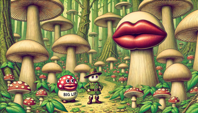 Lip Lipper in Mushroom Forest